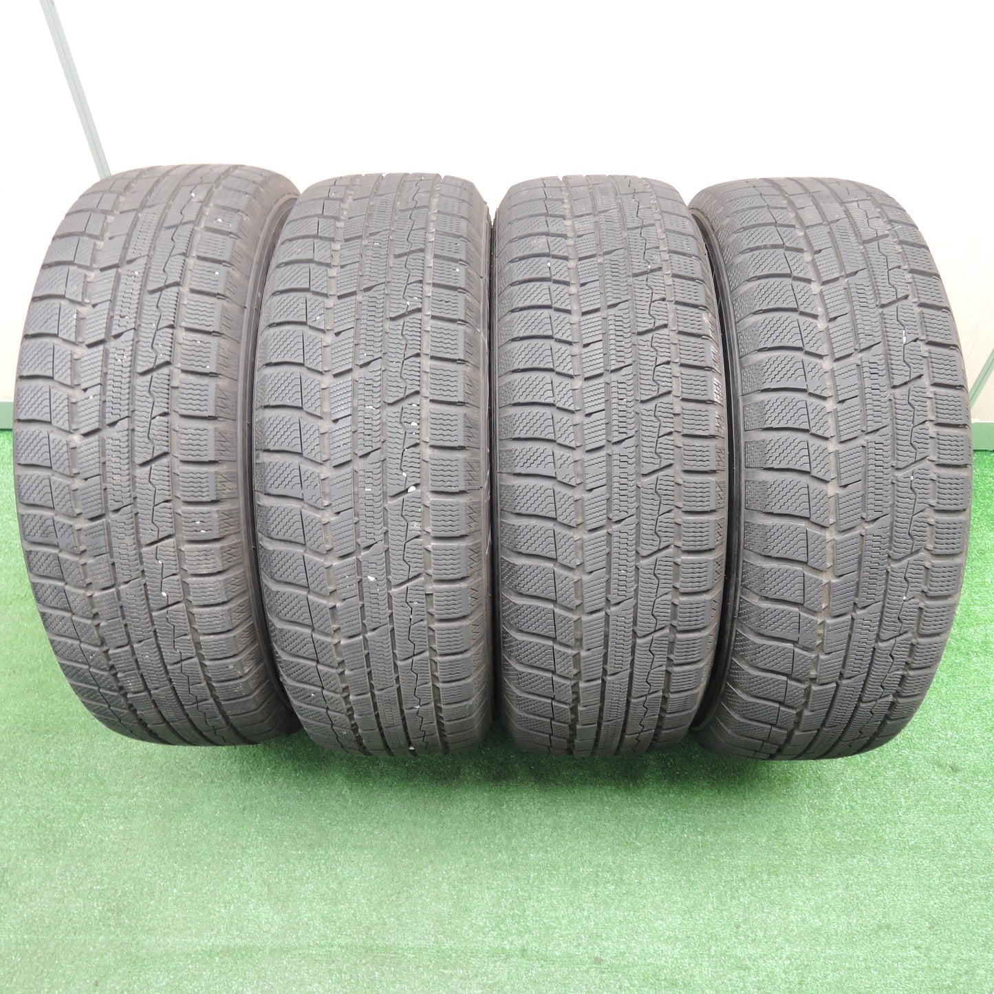 *送料無料*バリ溝！19年！キレイ！9.5分★スタッドレス 195/65R15 トーヨー ウインタートランパス TX MANARAY SPORT マナレイ PCD114.3/5H★3112410TNス