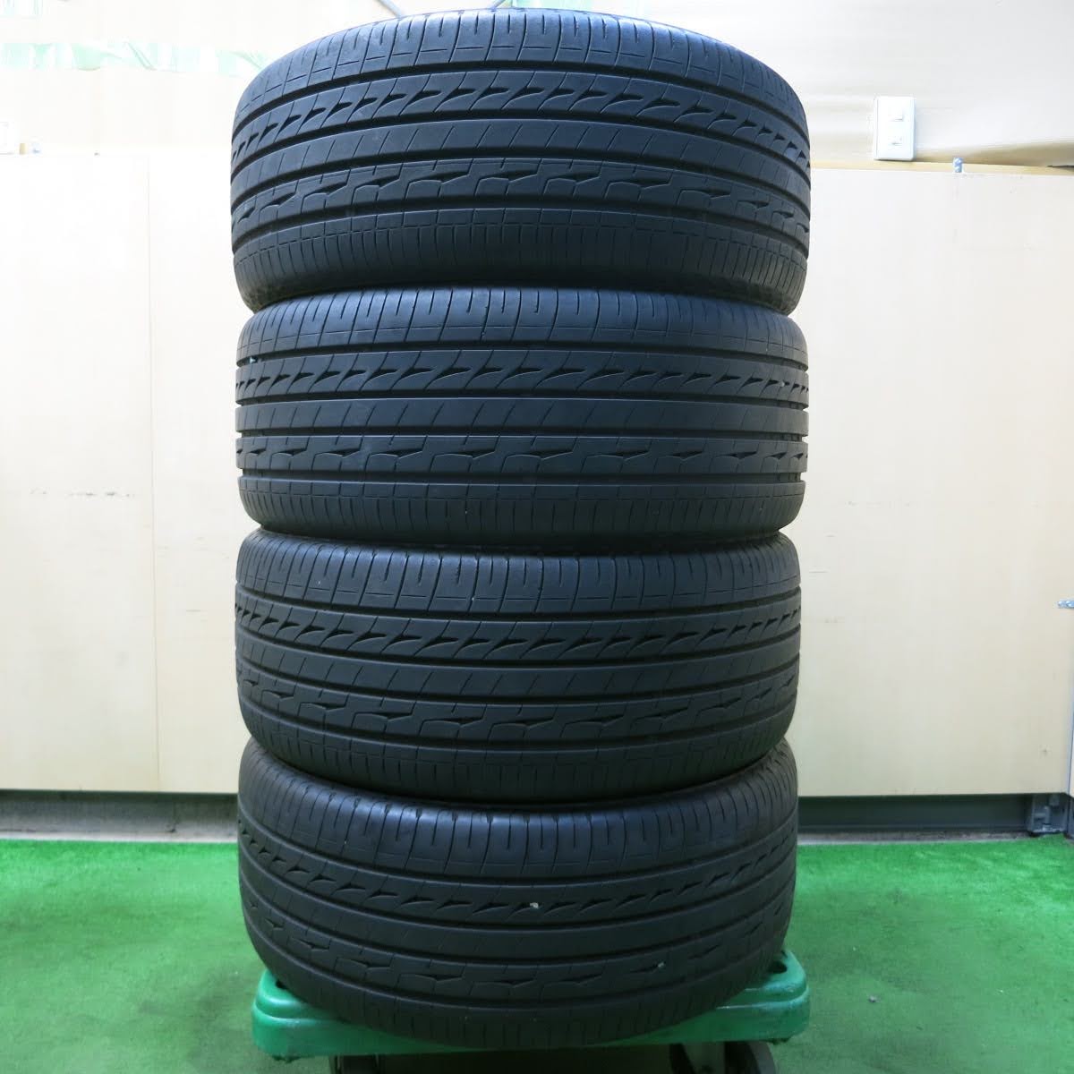 [送料無料]バリ溝！20年！9.5分★WORK GNOSIS GS5 245/35R19 ブリヂストン レグノ GR-XⅡ ワーク グノーシス 19インチ PCD100/5H★3092203イノ