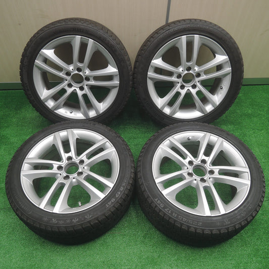 [送料無料]キレイ★ベンツ 等 ユーロ フォルシュ 225/45R17 スタッドレス コンチネンタル コンチバイキングコンタクト5 17インチ PCD112/5H★3070706SYス