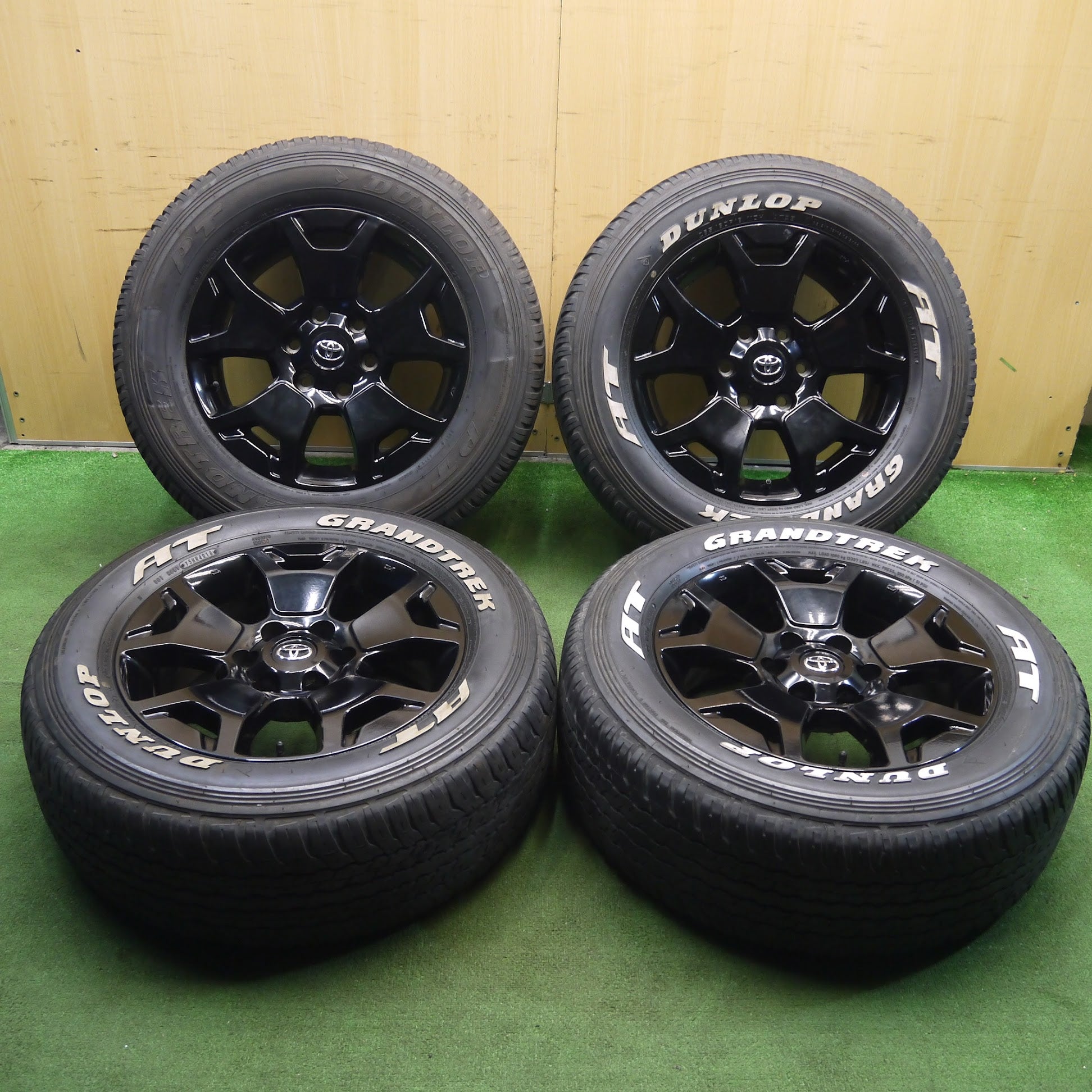 [送料無料]綺麗！4本価格 トヨタ ハイラックス サーフ 純正 265/60R18 ホワイトレター ダンロップ グラントレック AT25 P |  名古屋/岐阜の中古カー用品・工具の買取/販売ならガレージゲット