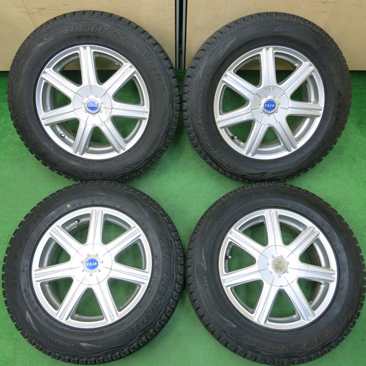 *送料無料*超バリ溝！22年！ほぼ10分★スタッドレス 215/65R16 ブリヂストン ブリザック DM-V1 FEID 100 114.3/5H マルチ★4010308イス