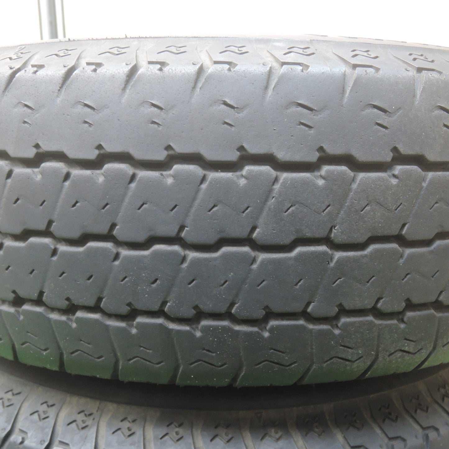 *送料無料* キレイ！20年★トヨタ ハイエース 純正 スチール 185/75R15 106/104L ヨコハマ SUPER VAN 356 PCD139.7/6H★4022708SYノ