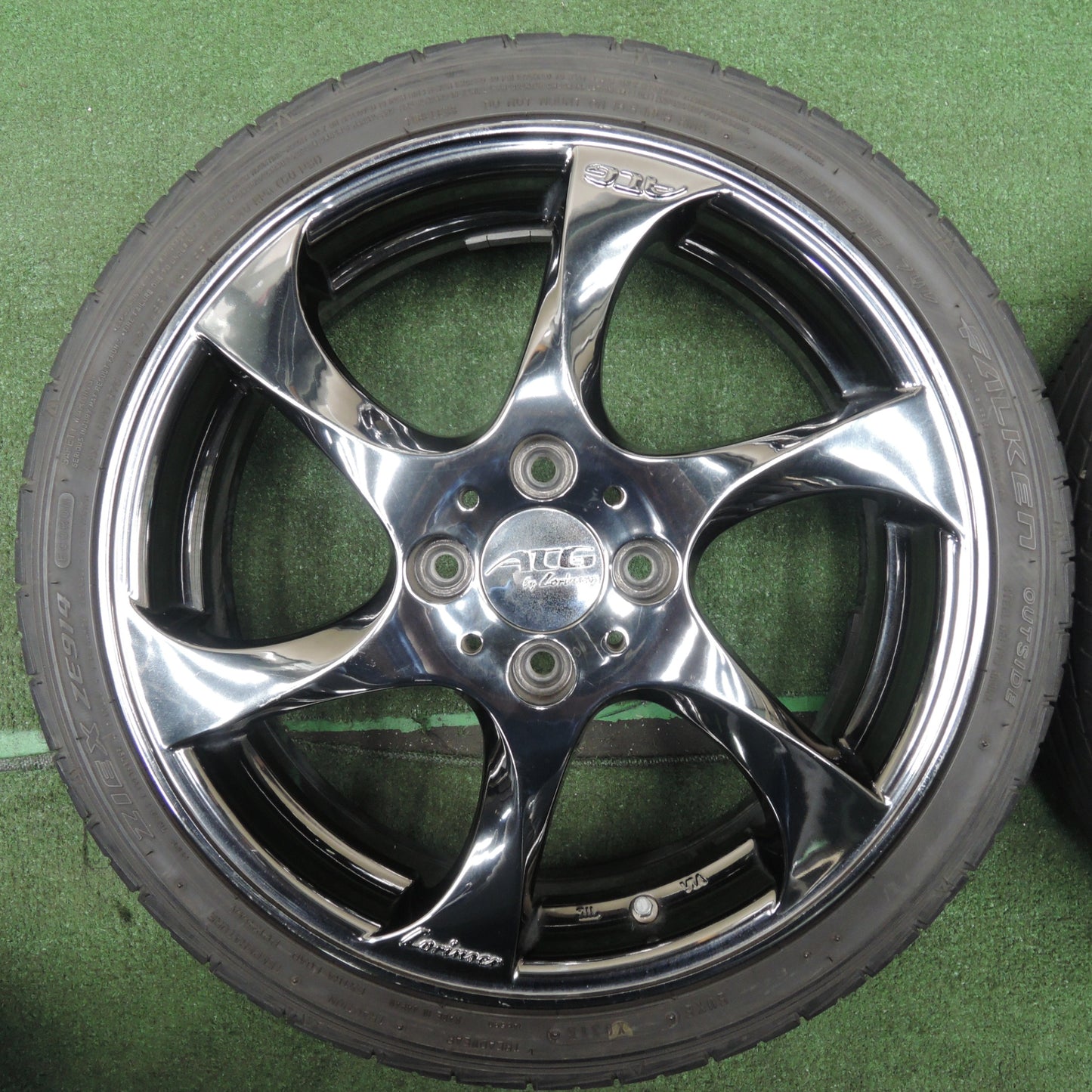 *送料無料* 4本価格★ロリンザー ATG  165/45R16 ファルケン ジークス ZE914 Lorinser 16インチ PCD100/4H★4021612NJノ