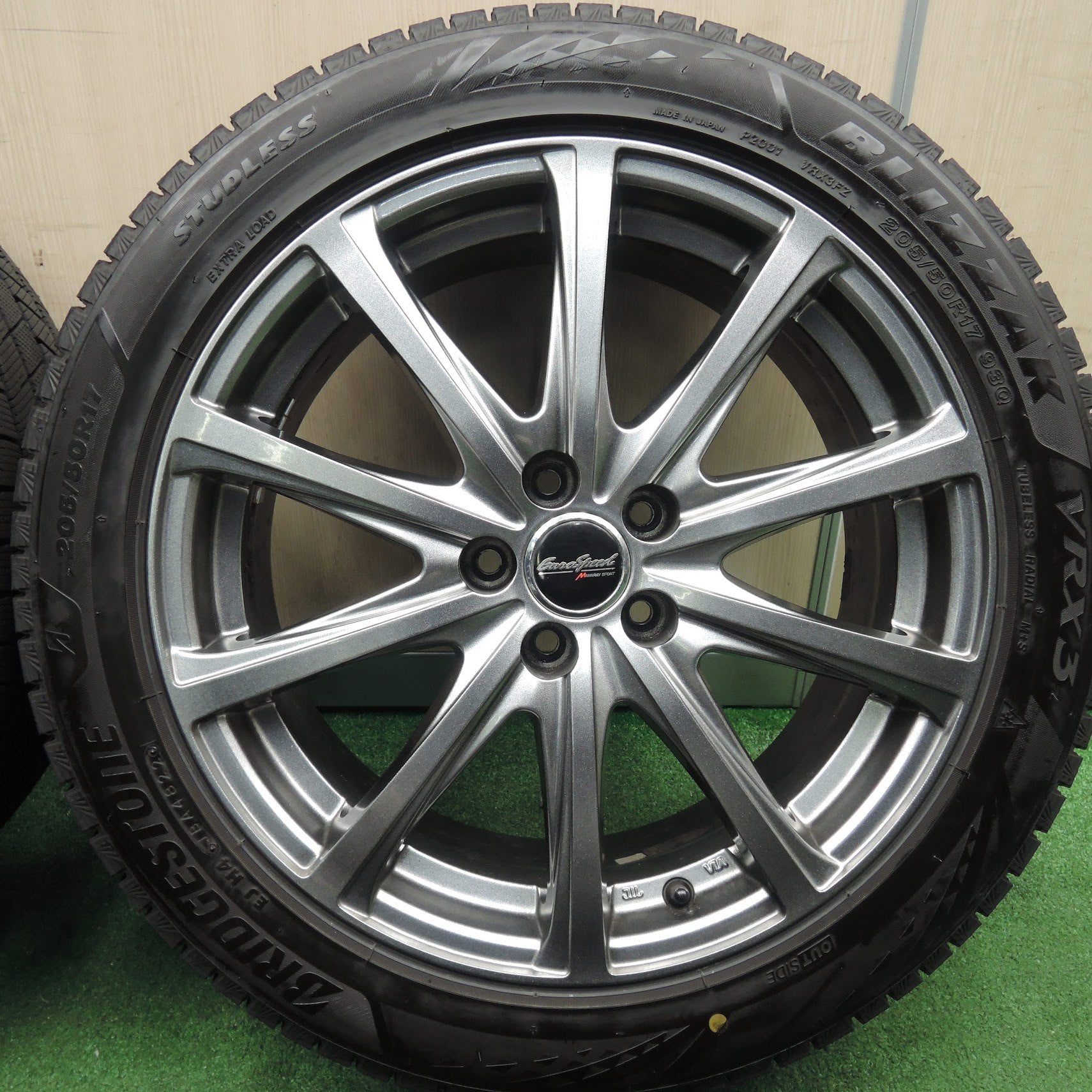 BS 205/50R17 スタッドレス ブリヂストン BLIZZAK VRX2 205/50