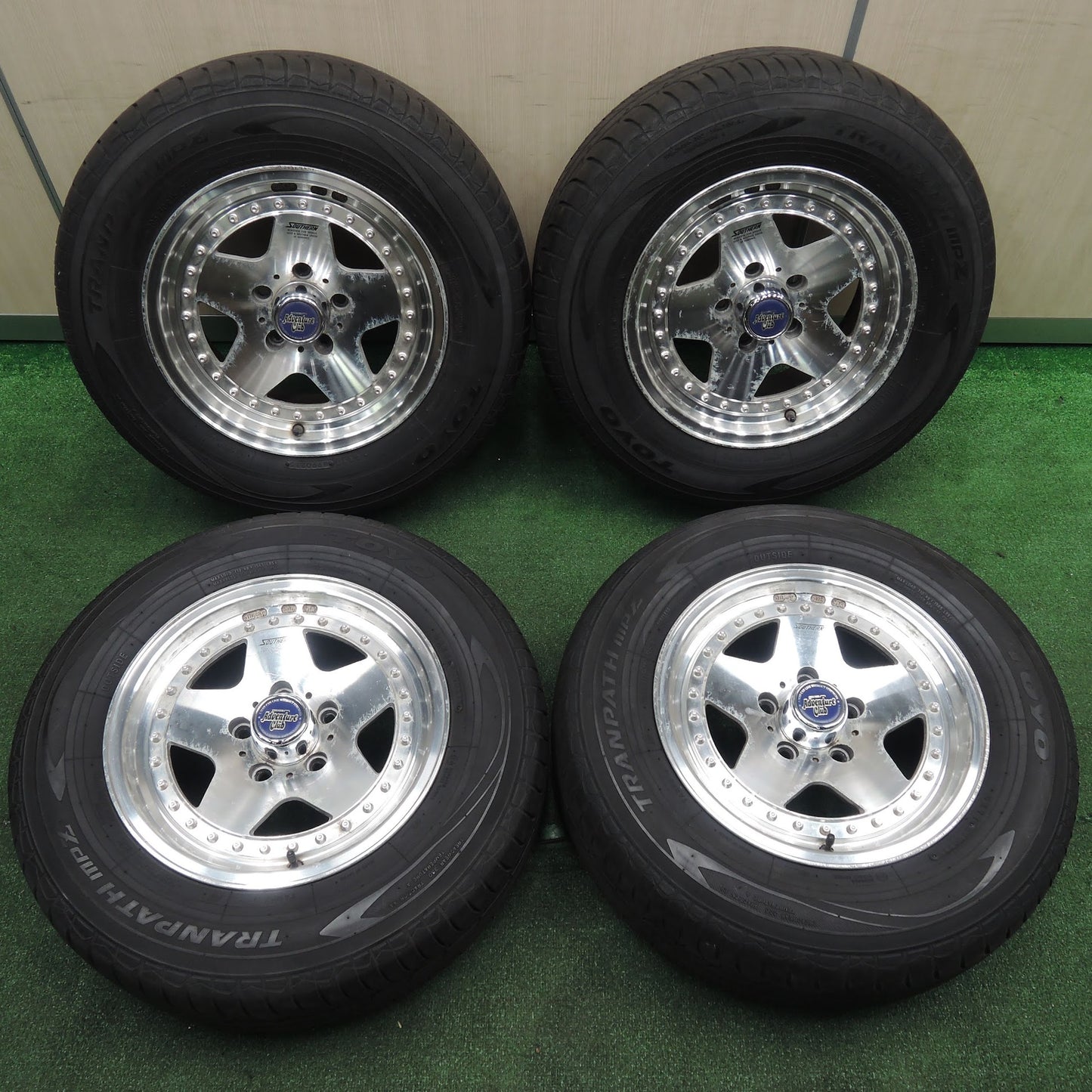 [送料無料]4本価格★Adventure Club 205/70R15 トーヨー トランパス MPZ 15インチ アドベンチャー クラブ PCD114.3/5H★3111003TNノ