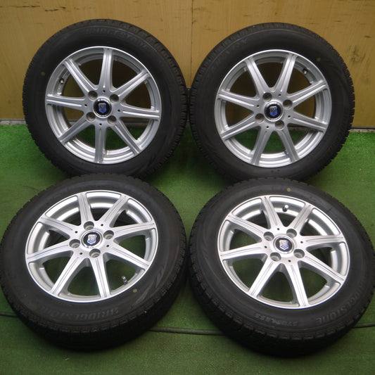 *送料無料* キレイ★スタッドレス 155/65R14 ブリヂストン ブリザック VRX 社外 アルミ ホイール 14インチ PCD100/4H★4020710Hス