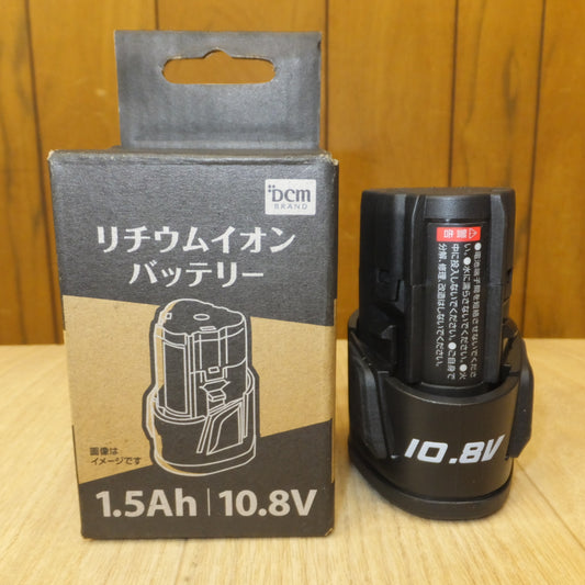 [送料無料] 未使用★DCM Li-ion リチウムイオンバッテリー T-BP108V15A Lithium ion 10.8V 1.5Ah★