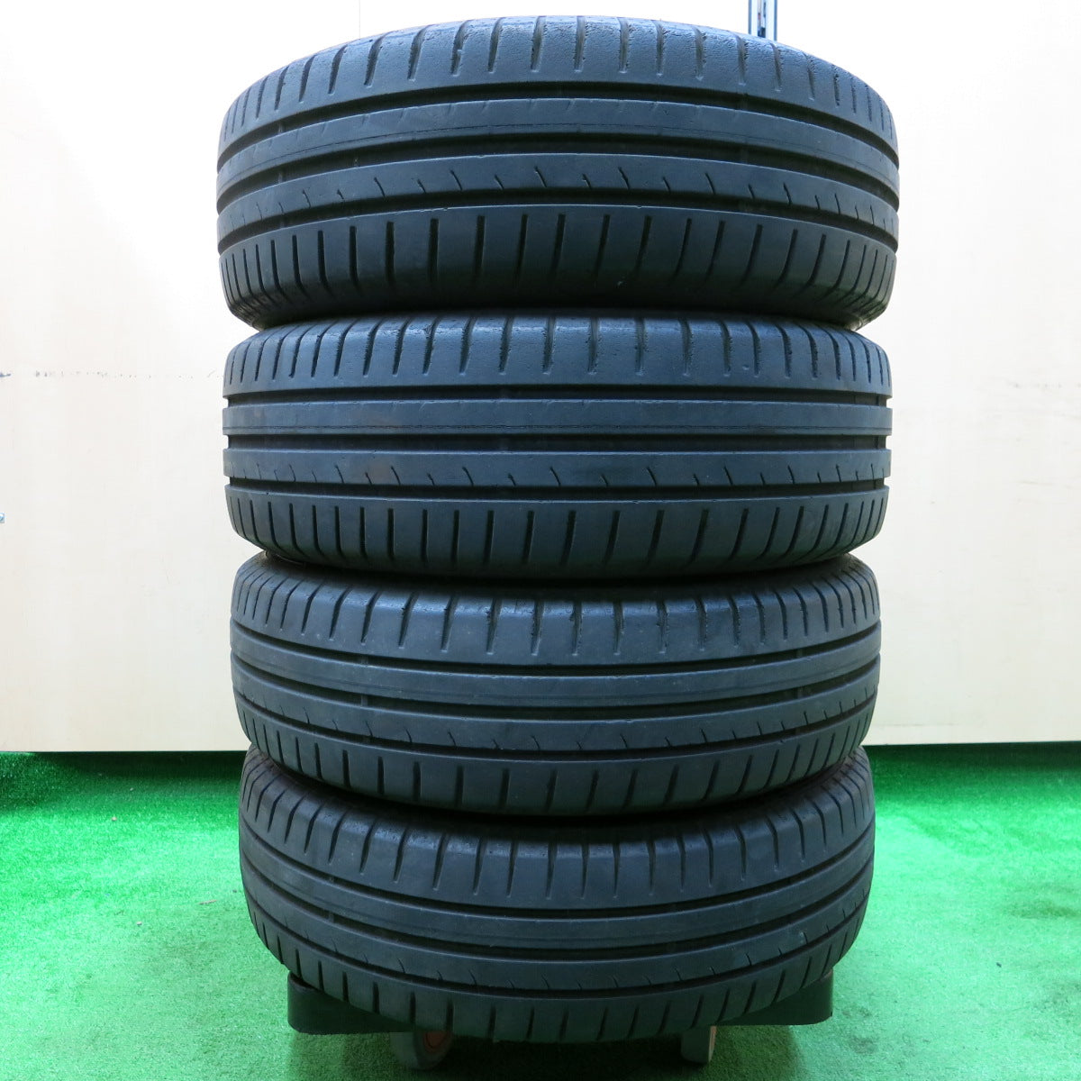 *送料無料*キレイ★スマート フォーフォー W453 純正 185/60R15 ダンロップ SPORT BLURESPONSE 15インチ PCD100/4H★3112807イノ