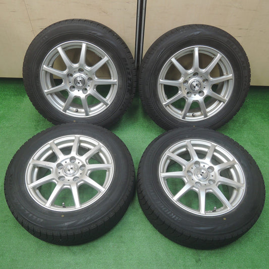 [送料無料] キレイ！19年★スタッドレス 185/65R15 ブリヂストン ブリザック VRX GMach 15インチ PCD114.3/5H★3112805SYス