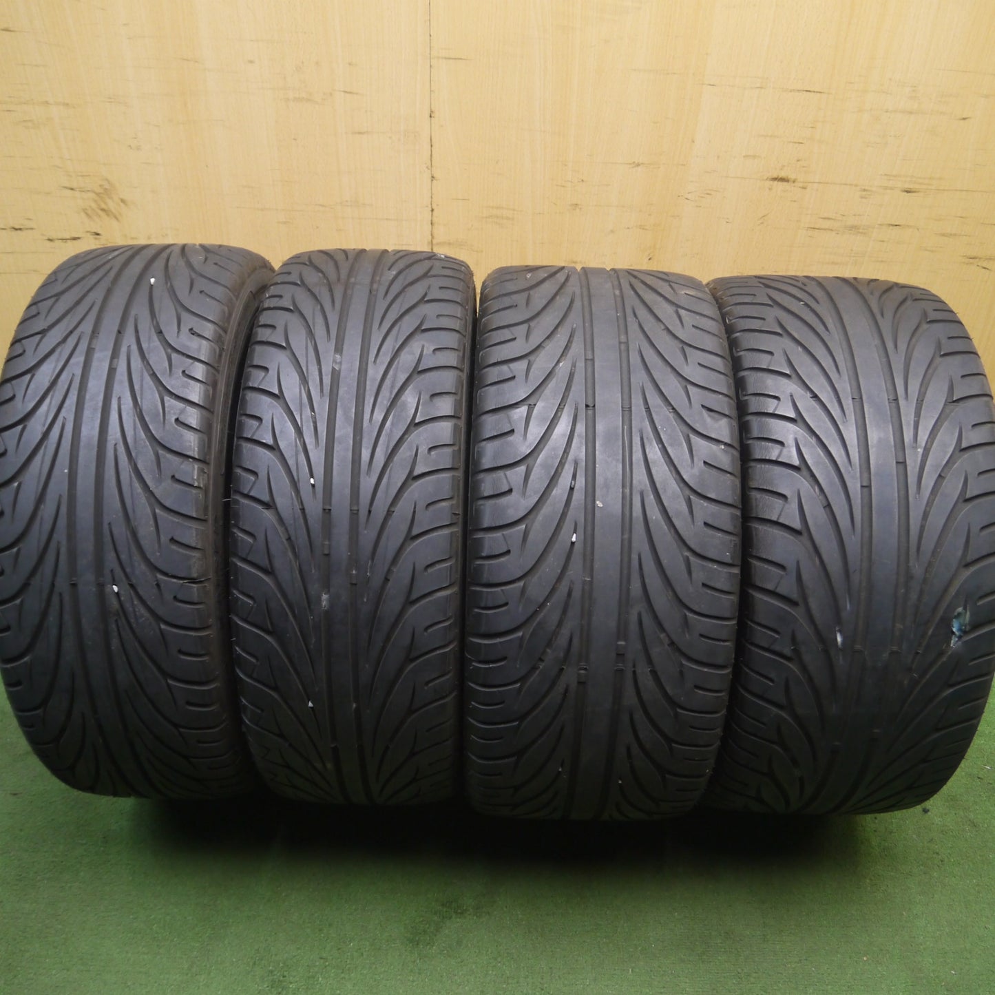 *送料無料* バリ溝！20年！綺麗！9.5分★WORK EMOTION ZR10 WFT EMTZR10 225/40R18 255/35R18 ケンダ カイザー ワーク PCD114.3/5H★4030601Hノ