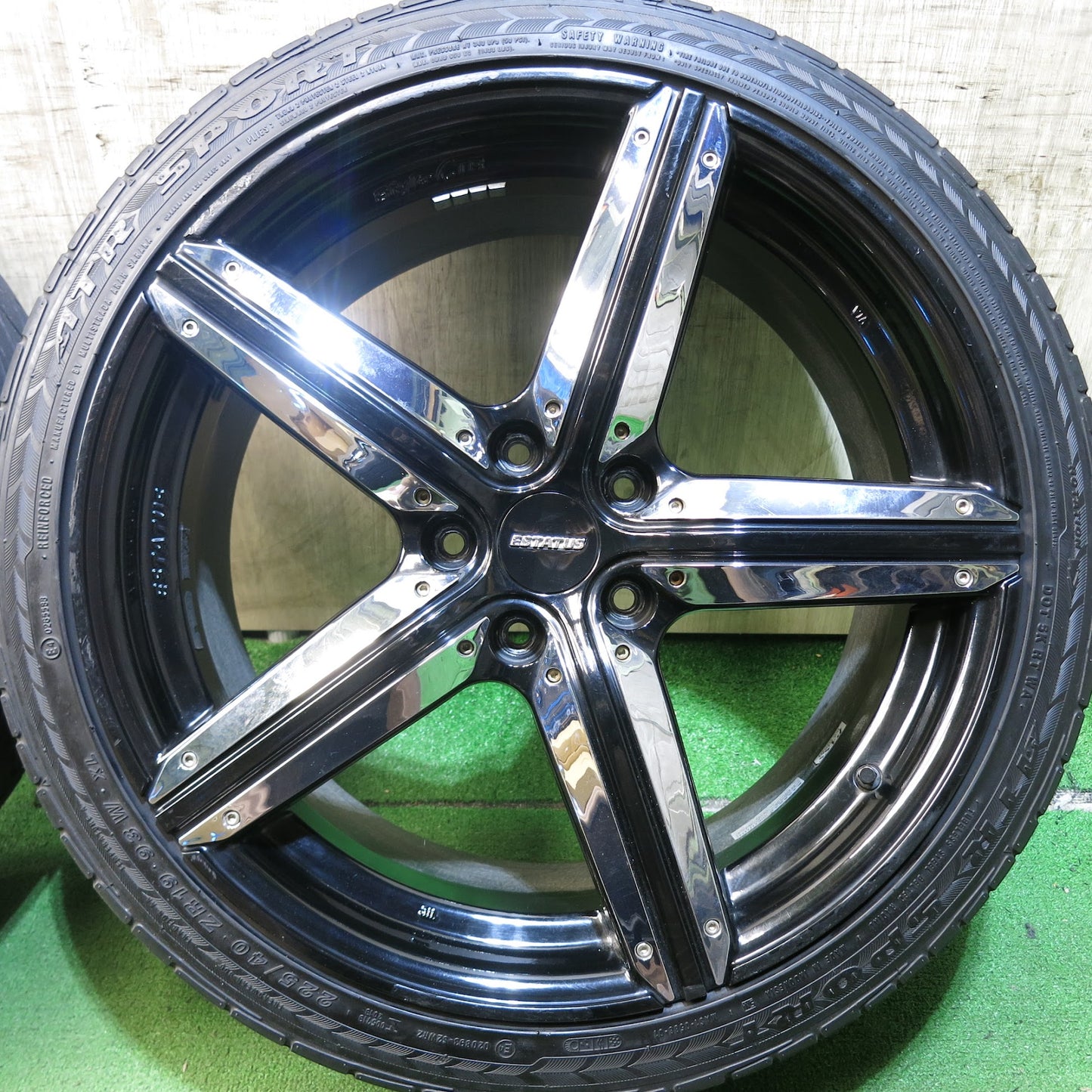 [送料無料]4本価格★ESTATUS Style-CTR エステータス 225/40R19 ATR SPORT ATRスポーツ 19インチ PCD114.3/5H★3032807Hノ