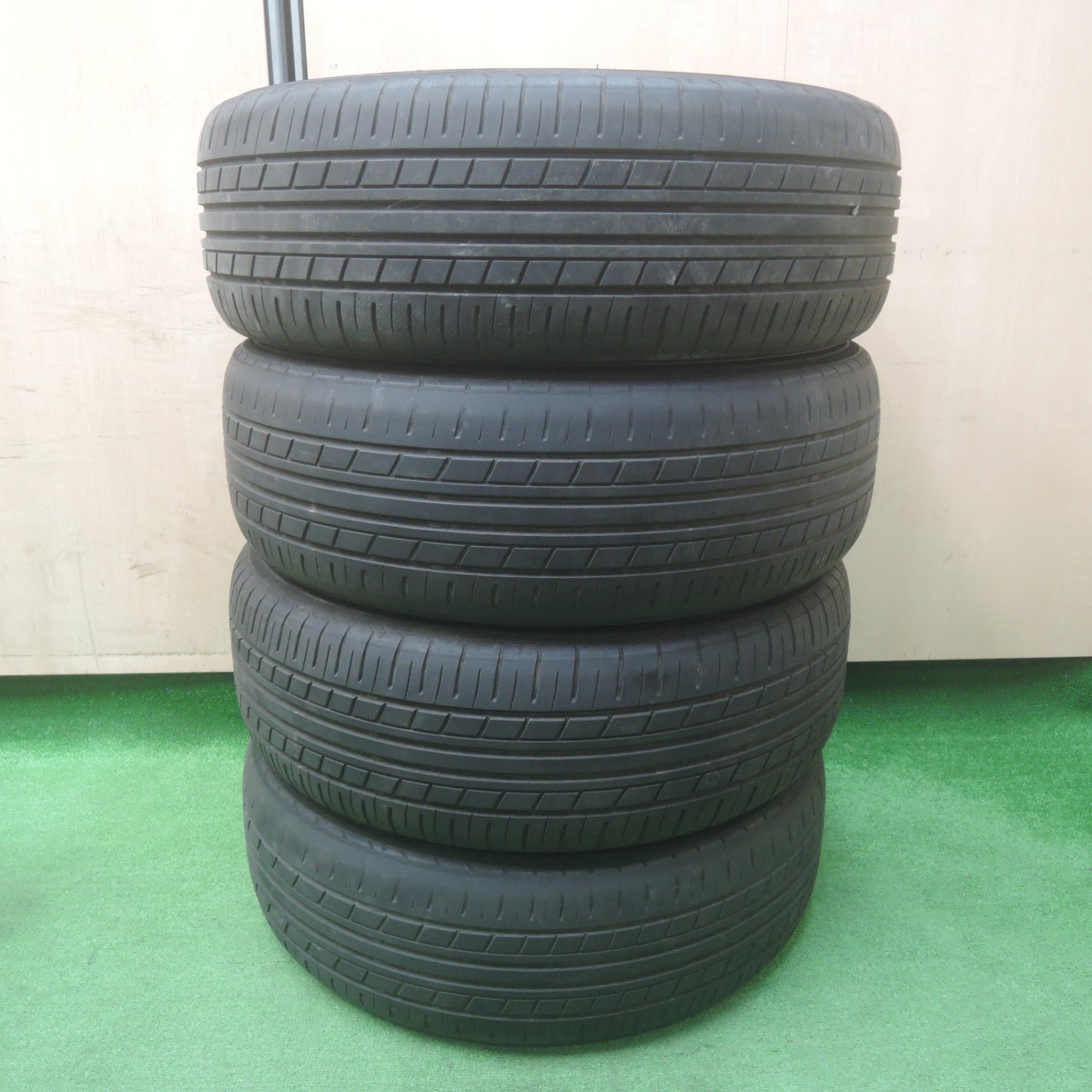 *送料無料* 4本価格★トヨタ 70系 ヴォクシー 純正 205/60R16 ヨコハマ エコス ES31 16インチ PCD114.3/5H★4020208SYノ