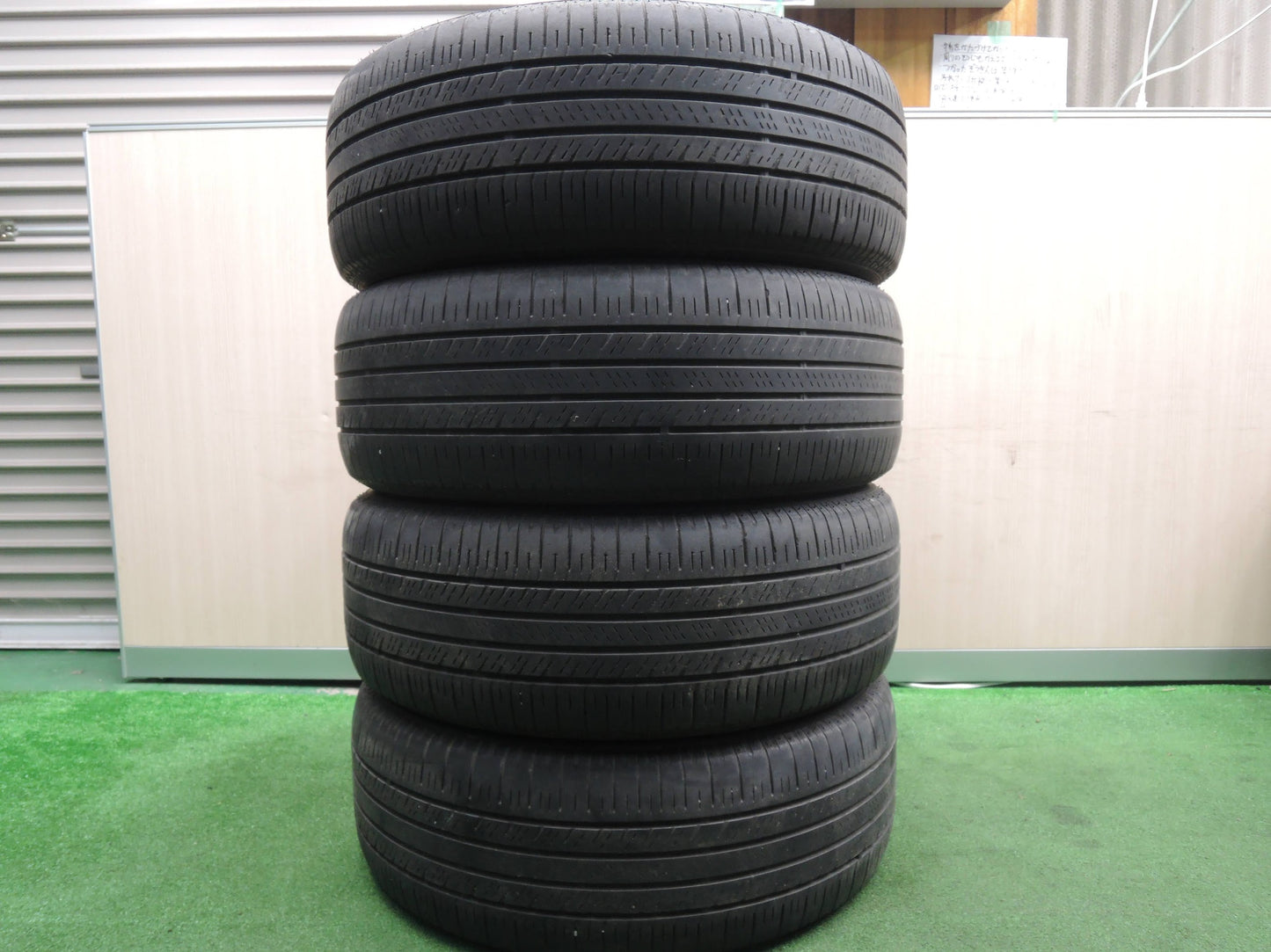 [送料無料]4本価格★三菱 デリカ D:5 純正 225/55R18 グッドイヤー イーグル LS2 18インチ PCD114.3/5H D5★3110410HAノ