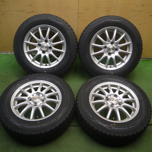 *送料無料* バリ溝！キレイ！8.5分★スタッドレス 175/70R14 ダンロップ ウインターマックス WM01 ZEPHYR ゼファー 14インチ PCD100/4H★4020711Hス