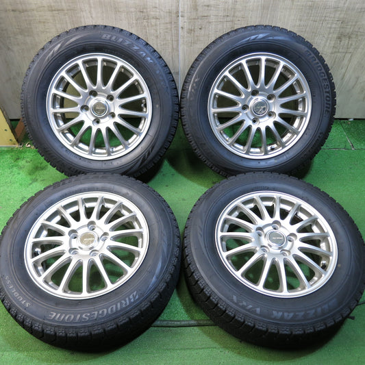 [送料無料]キレイ！20年★スタッドレス 195/65R15 ブリヂストン ブリザック VRX ECO FORME エコフォルム 15インチ PCD114.3/5H★3061308Hス