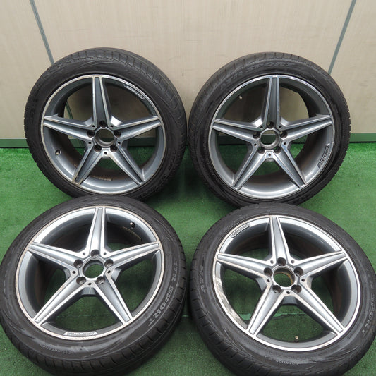 *送料無料*バリ溝！20年！9分★ベンツ W205 Cクラス 純正 AMG 225/45R18 245/40R18 ATR SPORT2 18インチ PCD112/5H★3120211HAノ