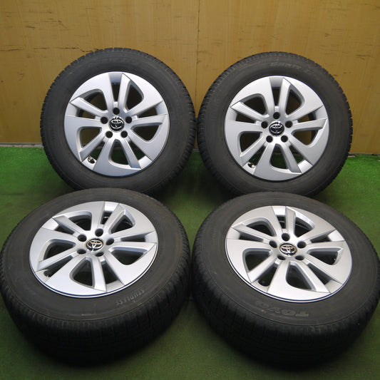 *送料無料*4本価格★トヨタ 50系 プリウス 純正 195/65R15 スタッドレス トーヨー ガリット G5 15インチ PCD100/5H★4010509Hス