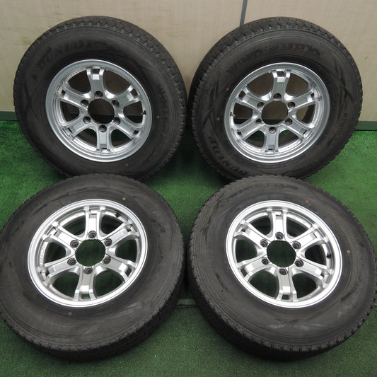 *送料無料*4本価格★ハイエース等 KEELER 195/80R15 107/105L スタッドレス ダンロップ ウインターマックス SV01 キーラー 15インチ PCD139.7/6H★4011301HAス