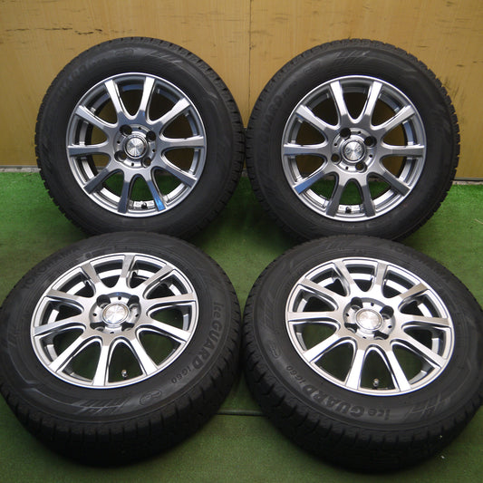 *送料無料*バリ溝！21年！9.5分以上★スタッドレス 175/65R14 ヨコハマ アイスガード iG60 LAYCEA レイシア 14インチ PCD100/4H★4010501Hス