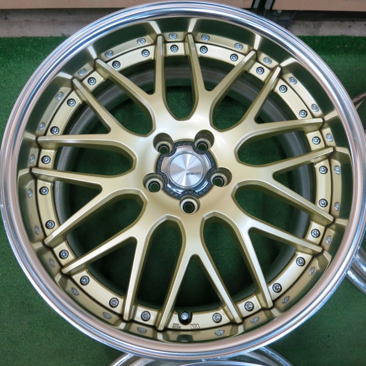 [送料無料]キレイ★WORK Lanvec LM1 20インチ ホイール 20×8.5J 20×9.5J ワーク ランベック PCD114.3/5H★3092601ヒホ