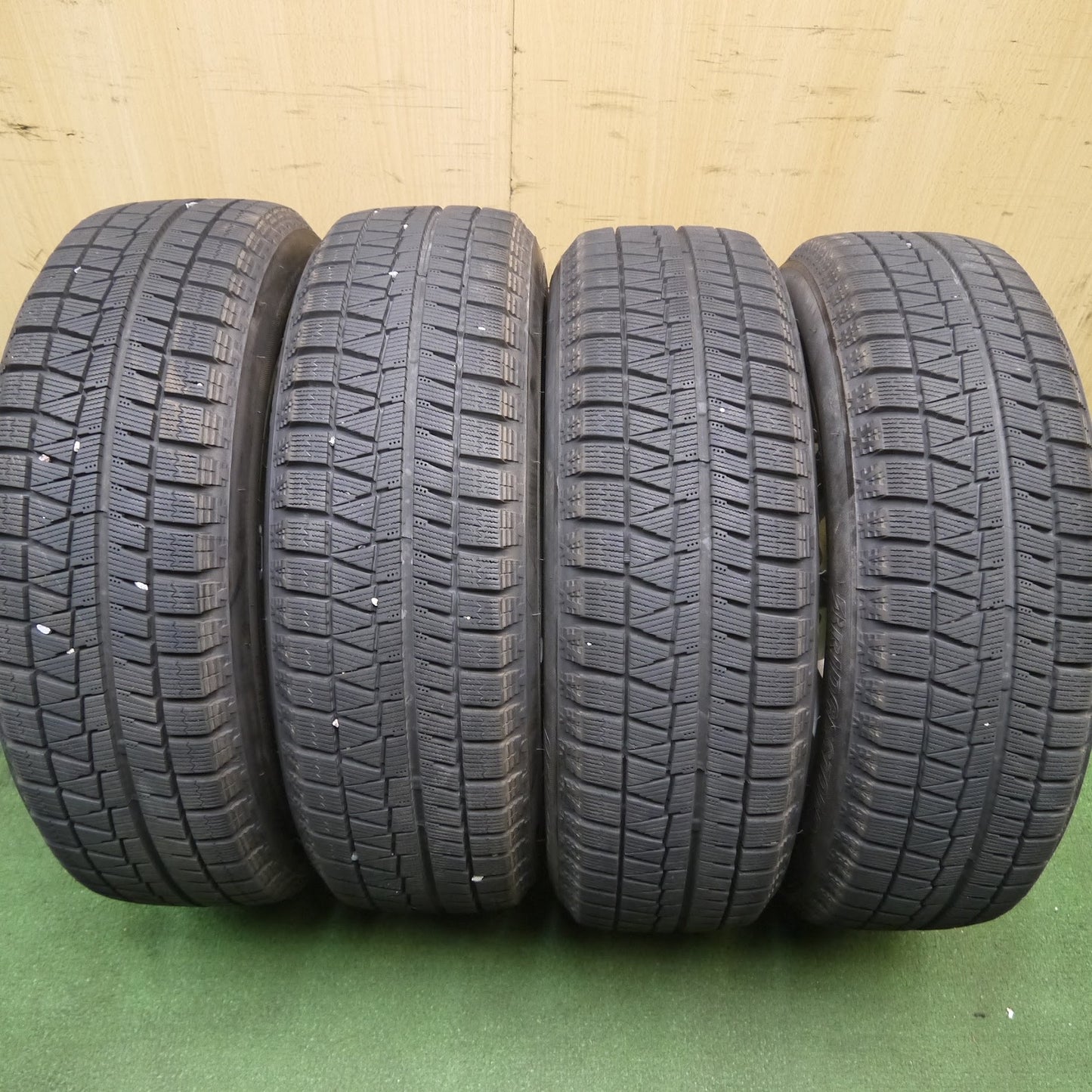 [送料無料]バリ溝！キレイ！9.5分★スタッドレス 175/65R14 ブリヂストン アイスパートナー2 PREO プレオ 14インチ PCD100/4H★3072605Hス