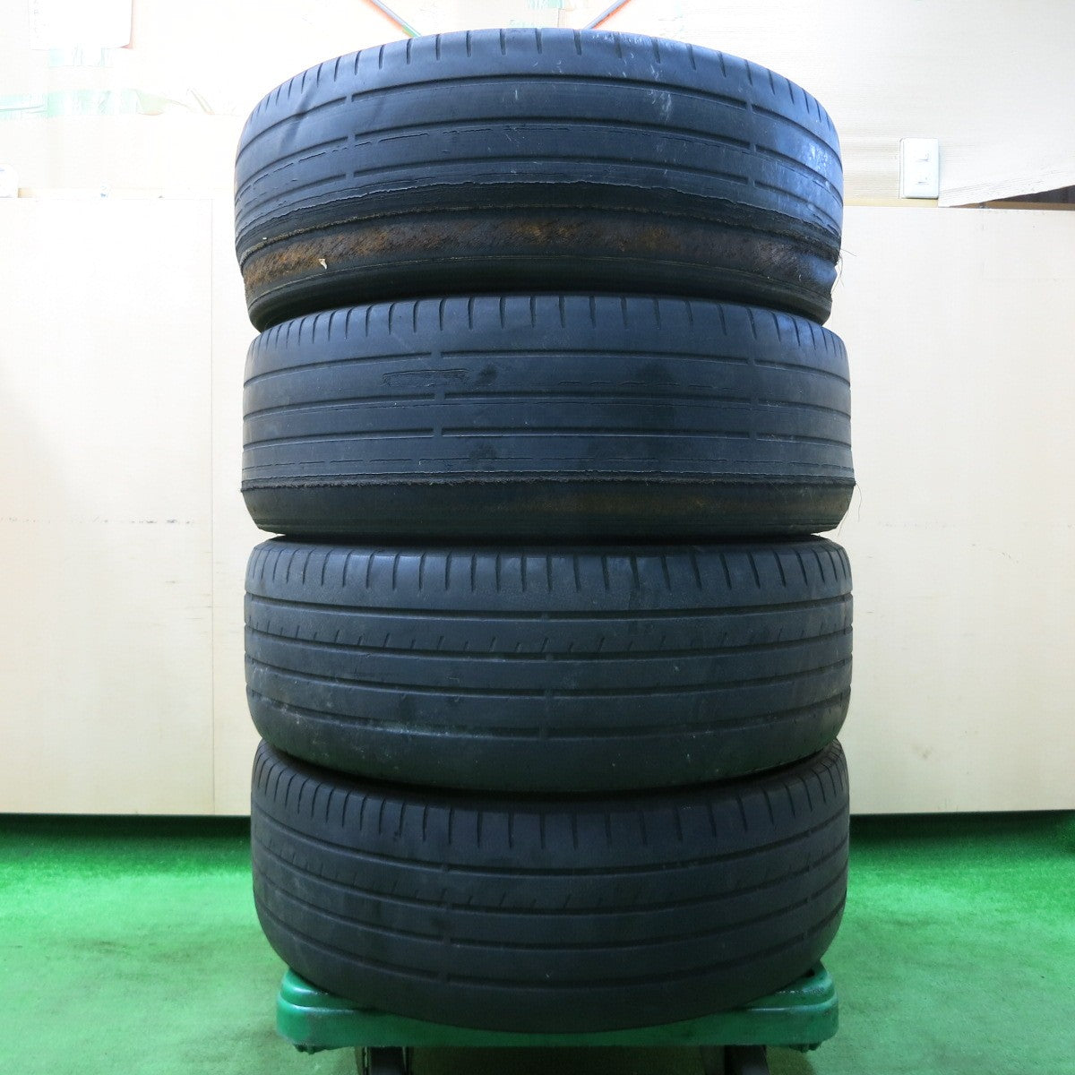 送料無料* 4本価格☆マツダ CX-5 純正 225/55R19 トーヨー