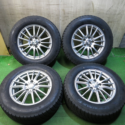 [送料無料]バリ溝！19年！キレイ！9分★スタッドレス 215/65R16 グッドイヤー アイスナビ6 ravrion selzer ラブリオン 16インチ PCD114.3/5H★3042807Hス