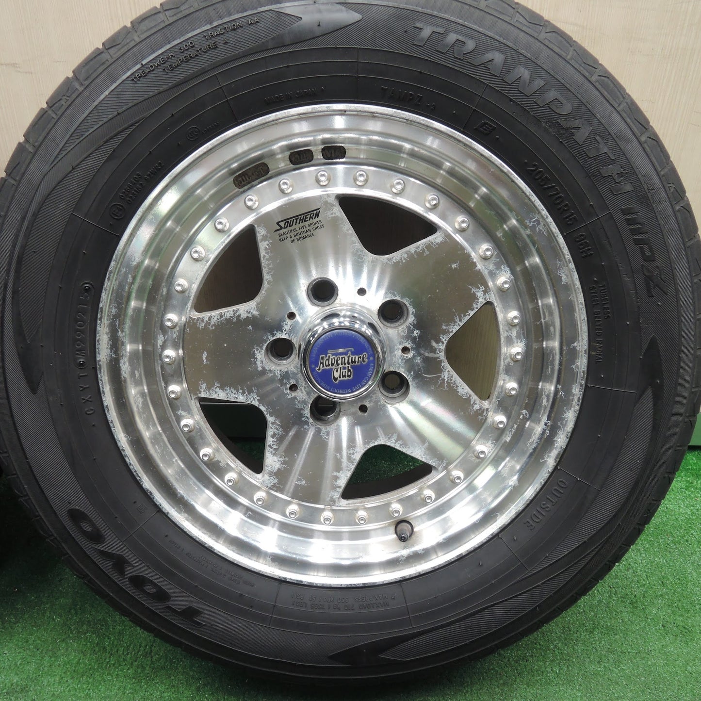 [送料無料]4本価格★Adventure Club 205/70R15 トーヨー トランパス MPZ 15インチ アドベンチャー クラブ PCD114.3/5H★3111003TNノ