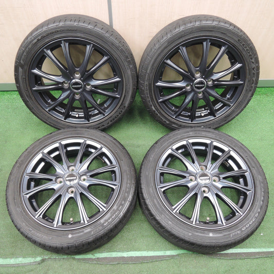 *送料無料* キレイ！21年★165/55R15 グッドイヤー イーグル LS2000 hybrid2 WAREN ヴァーレン 15インチ PCD100/4H★4021902NJノ