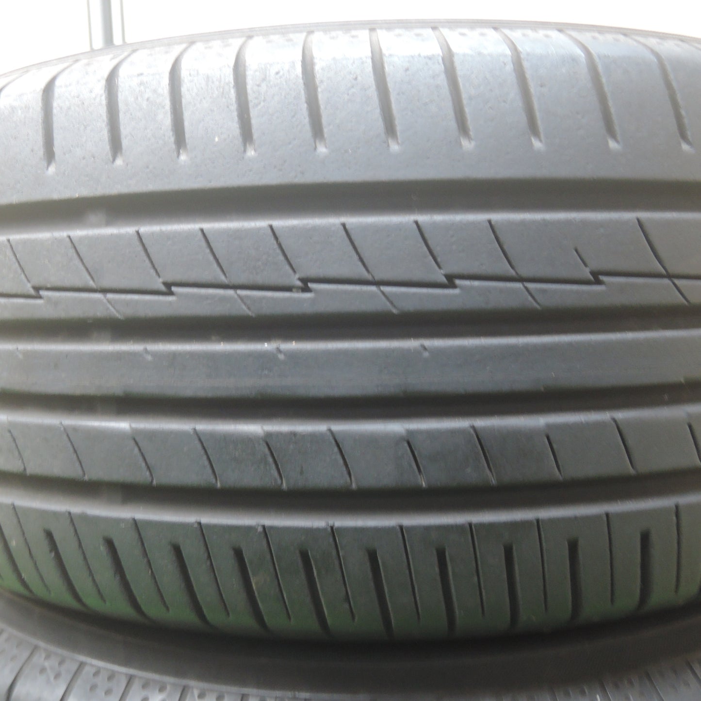 *送料無料* バリ溝！キレイ！8.5分★トヨタ マークX 純正 215/60R16 ヨコハマ BluEarth-A 16インチ PCD114.3/5H★4022108SYノ