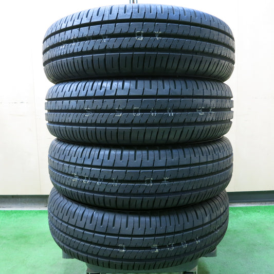 *送料無料*新車外し！22年！ほぼ未使用★185/70R14 ダンロップ エナセーブ EC204 タイヤ 14インチ フリード ノート アクシオ 等★3102101イノタ