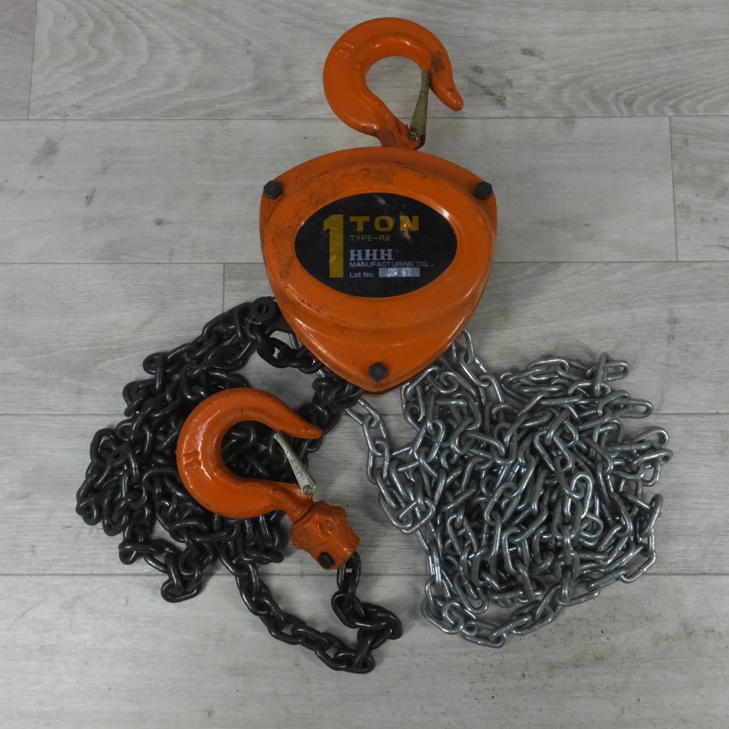 [送料無料] ◆HHH スリーエッチ 1TON チェーンブロック TYPE-R2 1トン H.H.H◆