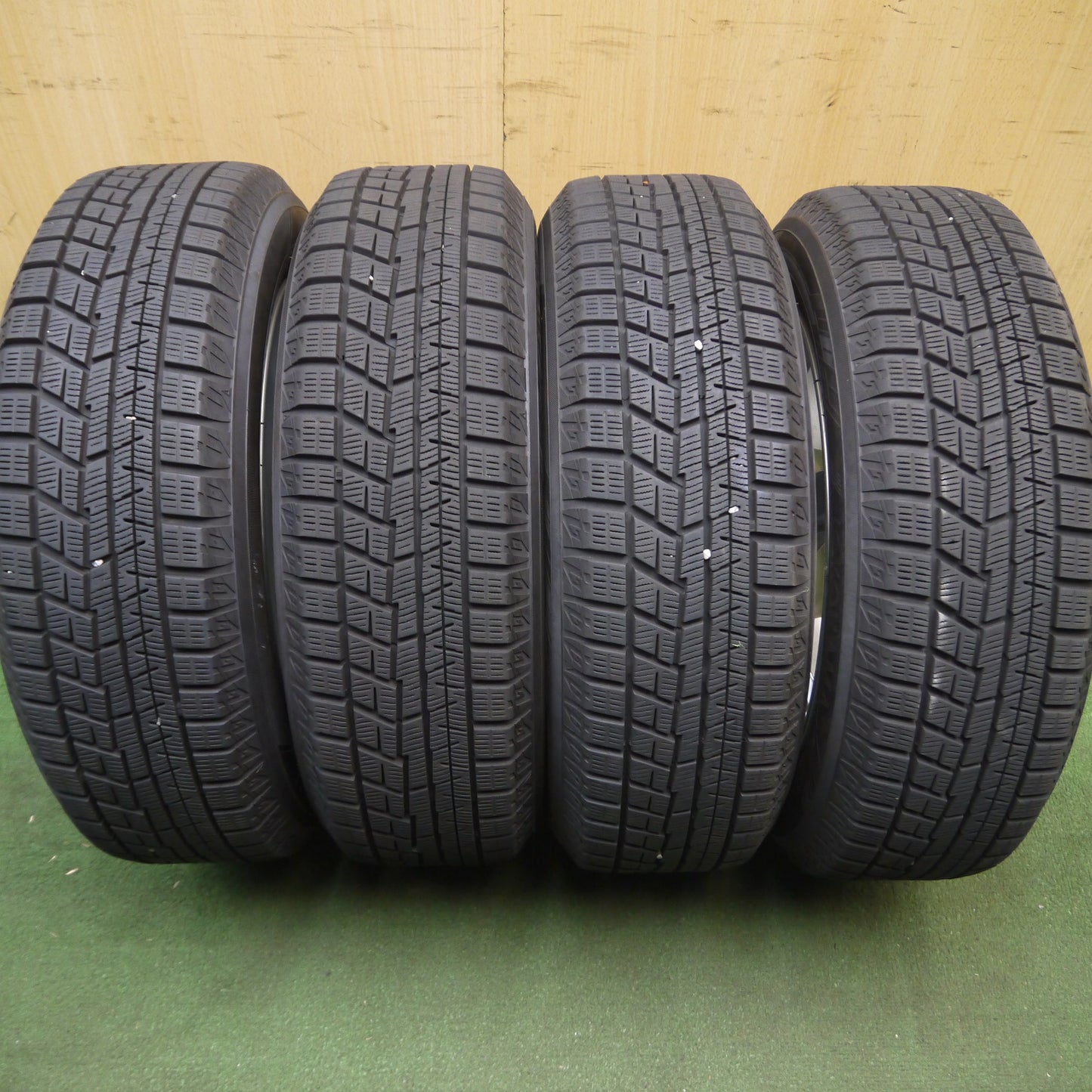 *送料無料*バリ溝！21年！9.5分★スタッドレス 165/65R14 ヨコハマ アイスガード iG50 VIOLENTO ヴィオレント 14インチ PCD100/4H★3122501Hス