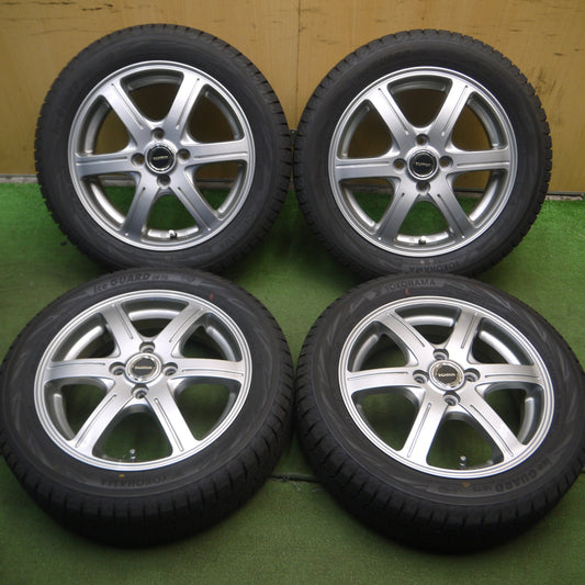 *送料無料* 超バリ溝！22年！キレイ！ほぼ10分★スタッドレス 165/60R15 ヨコハマ アイスガード iG70 BALMINUM バルミナ 15インチ PCD100/4H★4021303Hス