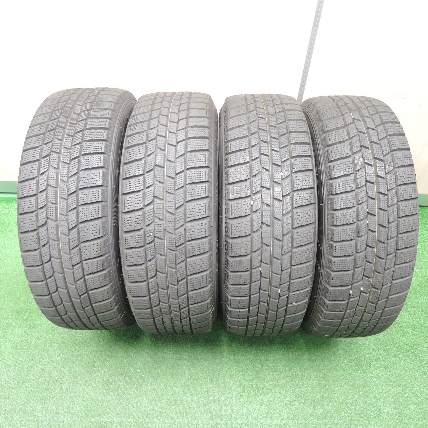 [送料無料]バリ溝！20年！9.5分★スタッドレス 195/65R15 グッドイヤー アイスナビ6 MANARAY SPORT マナレイスポーツ 15インチ PCD114.3/5H★3101902TNス