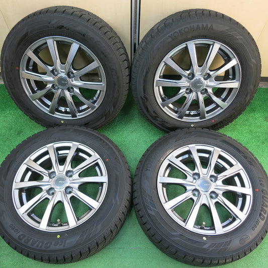 [送料無料]超バリ溝！22年！キレイ！ほぼ10分★スタッドレス 175/65R14 ヨコハマ アイスガード iG60 GRASS グラス 14インチ PCD100/4H★3031507ヒス