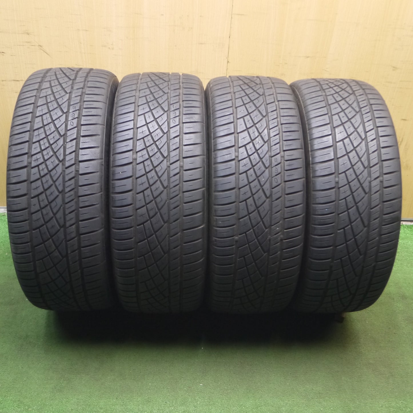 *送料無料*4本価格！20年★RAYS HOMURA 2×7 225/45R19 コンチネンタル SPORTPLUS+ レイズ ホムラ 19インチ PCD114.3/5H★3112502KAノ