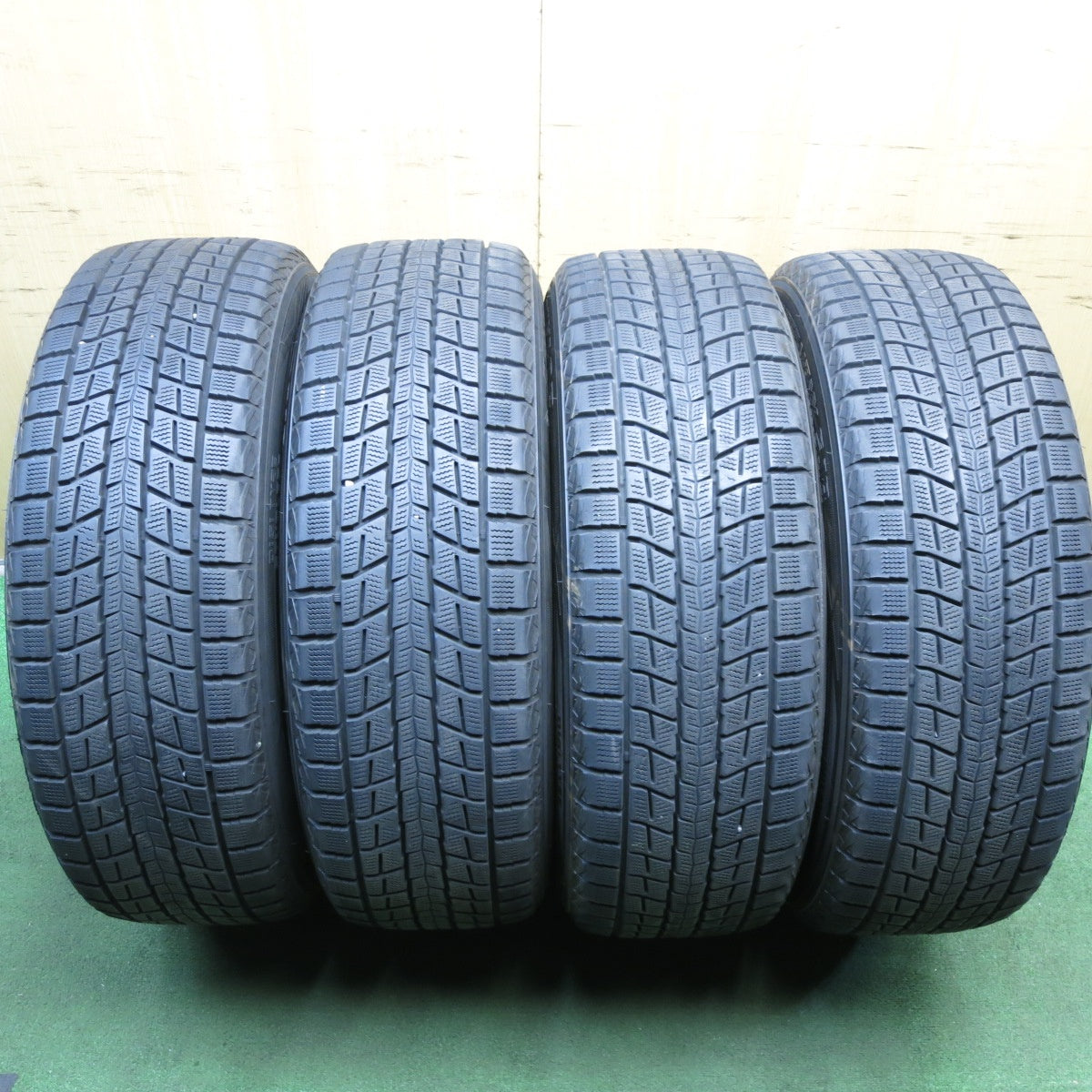 *送料無料* センサー付！バリ溝！キレイ！9.5分★レクサス RX450h Fスポーツ 純正 235/55R20 スタッドレス ダンロップ ウインターマックス SJ8 PCD114.3/5H★4021604KKス