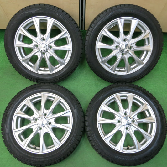 *送料無料*バリ溝！20年！キレイ！ほぼ10分★スタッドレス 165/60R15 ダンロップ ウインターマックス WM02 JOKER ジョーカー 15インチ PCD100/4H★4011708イス