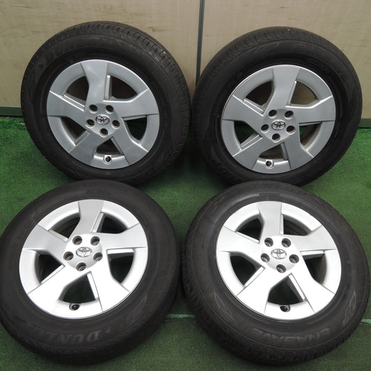 *送料無料* 4本価格★トヨタ 30系 プリウス 純正 195/65R15 ダンロップ エナセーブ EC204 15インチ PCD100/5H★4022303HAノ