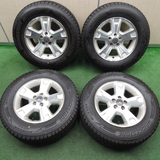 *送料無料*バリ溝！22年！9.5分★フォード エクスプローラー 純正 245/65R17 スタッドレス ブリヂストン ブリザック DM-V3 PCD114.3/5H★3111702TNス