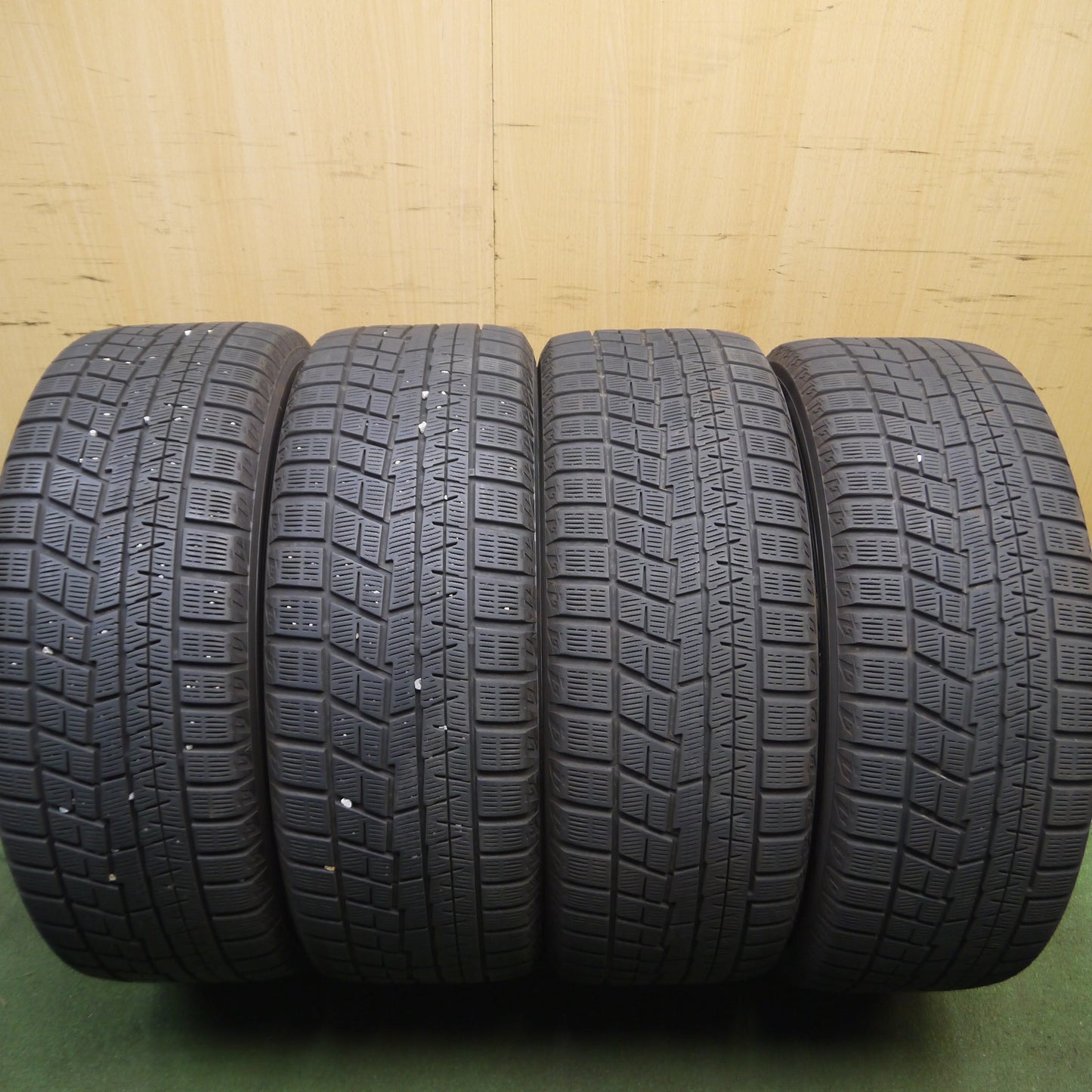 *送料無料*バリ溝！キレイ！8.5分★ベンツ W177 Aクラス 純正 AMG 225/45R18 スタッドレス ヨコハマ アイスガード iG60 18インチ PCD112/5H★4011710Hス