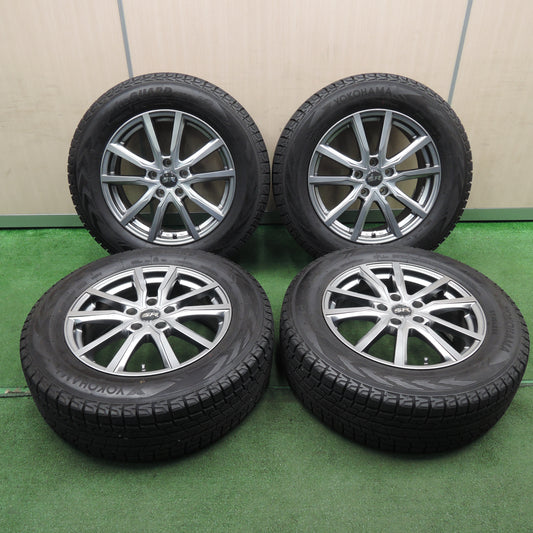 *送料無料*バリ溝！キレイ！9.5分★スタッドレス 225/65R17 ヨコハマ アイスガード G075 STRANGER ストレンジャー 17インチ PCD114.3/5H★3121302NJス