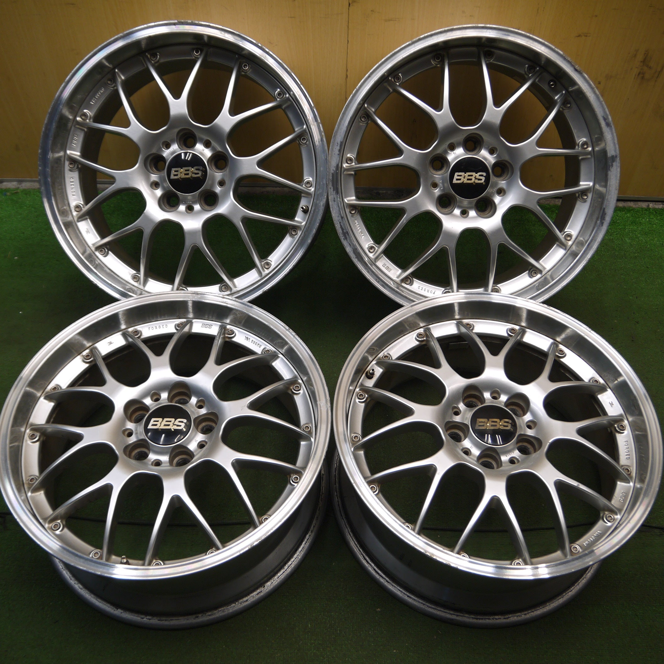 *送料無料*4本価格★BBS RS-GT RS916 RS917 ホイール 18インチ 18×8J 18×9J  PCD114.3/5H★3120411Hホ