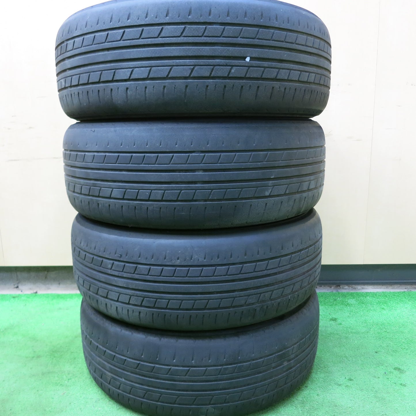 [送料無料]4本価格★トヨタ bB 純正 185/55R15 ヨコハマ エコス ES31 15インチ PCD100/4H★3073104ヒノ