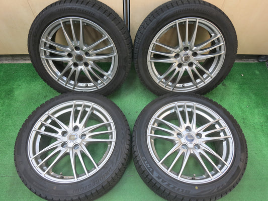 [送料無料]バリ溝！20年！9.5分★スタッドレス 225/45R17 ブリヂストン ブリザック VRX2 ECO FORME エコフォルム 17インチ PCD114.3/5H★3022206ヒス