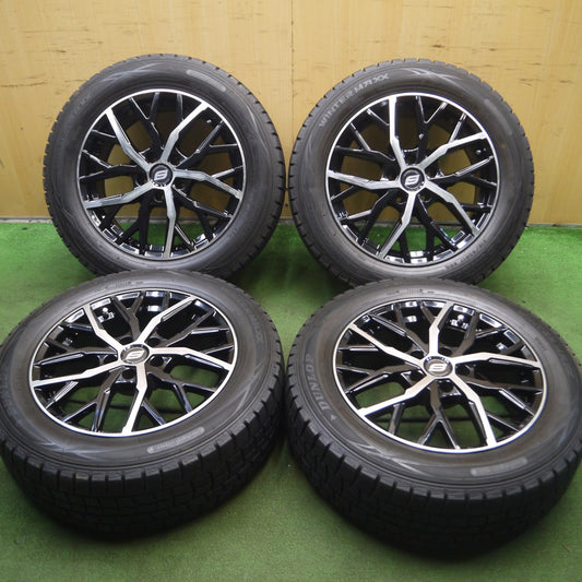 *送料無料* バリ溝！9分★スタッドレス 215/60R17 ダンロップ ウインターマックス WM01 STRANGER ストレンジャー PCD114.3/5H★4022707Hス