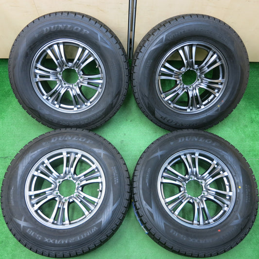 *送料無料*未使用！21年★プラド等 265/65R17 スタッドレス ダンロップ ウインターマックス SJ8 BAZALT バザルト 17インチ PCD139.7/6H★3121203イス