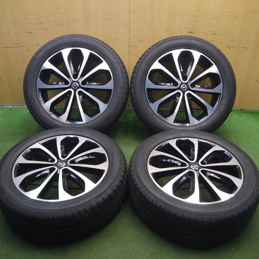 *送料無料* 超バリ溝！23年！ほぼ10分★日産 デュアリス 純正 215/55R18 トーヨー トランパス MPZ 18インチ PCD114.3/5H★4022705Hノ