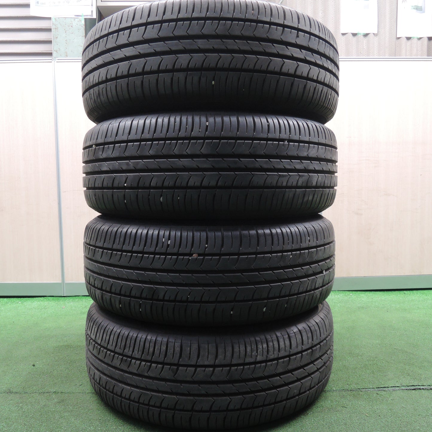 *送料無料*バリ溝！19年！9.5分★トヨタ 50系 カムリ 純正 215/55R17 グッドイヤー Efficient ECO hybrid 17インチ PCD114.3/5H★3120308HAノ